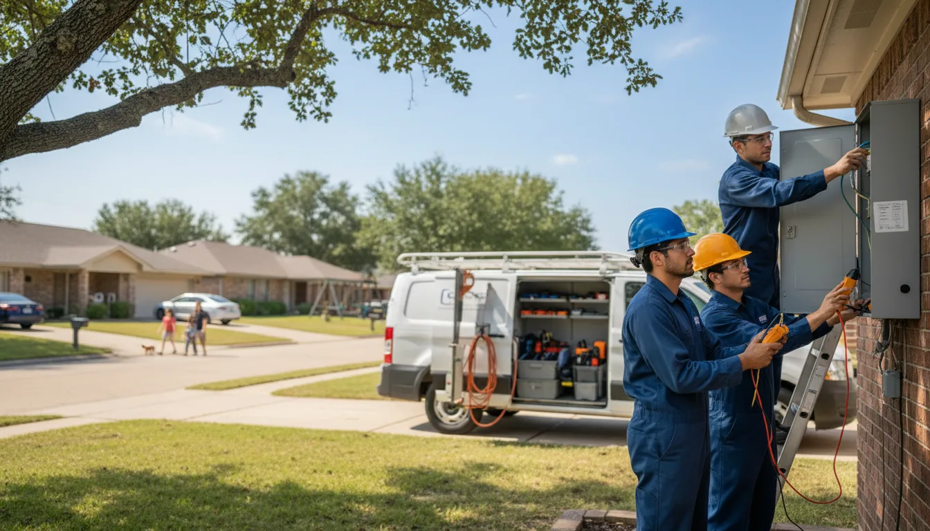 Certified electrician providing emergency electrical services in Kouts, IN